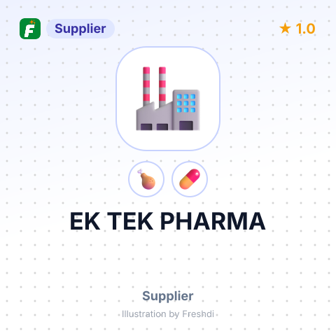 EK TEK PHARMA – summary card, no photo uploaded yet