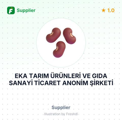EKA TARIM ÜRÜNLERİ VE GIDA SANAYİ TİCARET ANONİM ŞİRKETİ – summary card, no photo uploaded yet