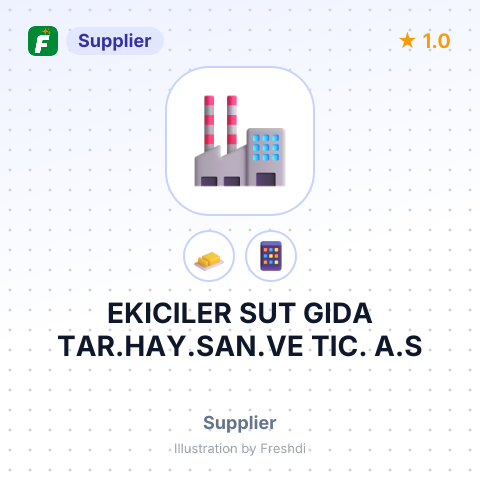 EKICILER SUT GIDA TAR.HAY.SAN.VE TIC. A.S – summary card, no photo uploaded yet