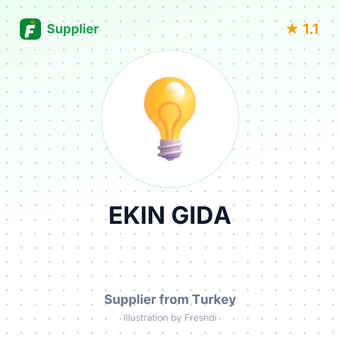 EKIN GIDA – summary card, no photo uploaded yet