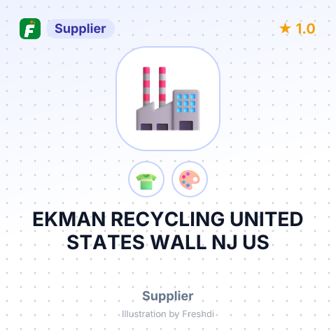 EKMAN RECYCLING UNITED STATES WALL NJ US – summary card, no photo uploaded yet