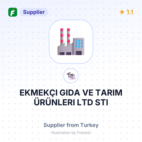 EKMEKÇI GIDA VE TARIM ÜRÜNLERI LTD STI – summary card, no photo uploaded yet