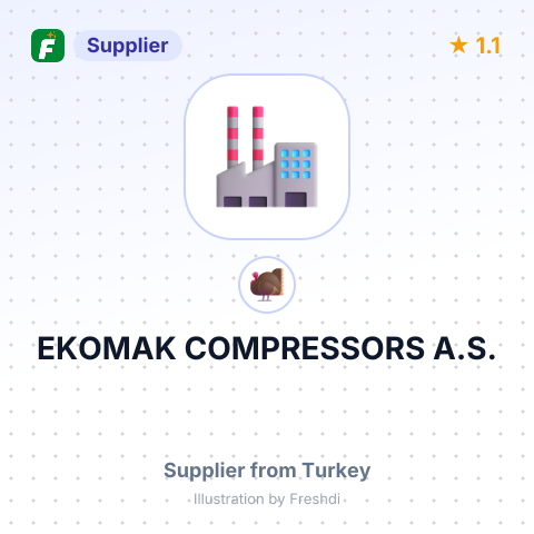 EKOMAK COMPRESSORS A.S. – summary card, no photo uploaded yet