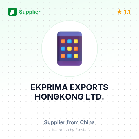 EKPRIMA EXPORTS HONGKONG LTD. – summary card, no photo uploaded yet