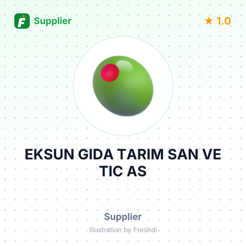 EKSUN GIDA TARIM SAN VE TIC AS – summary card, no photo uploaded yet