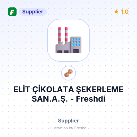 ELİT ÇİKOLATA ŞEKERLEME SAN.A.Ş. – summary card, no photo uploaded yet