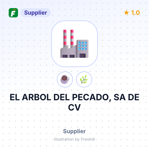 EL ARBOL DEL PECADO, SA DE CV – summary card, no photo uploaded yet