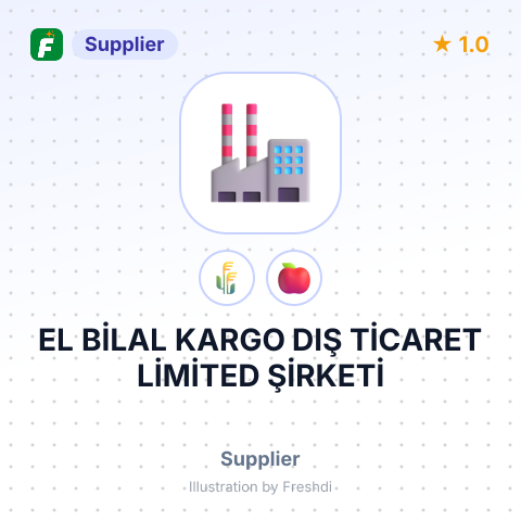 EL BİLAL KARGO DIŞ TİCARET LİMİTED ŞİRKETİ – summary card, no photo uploaded yet