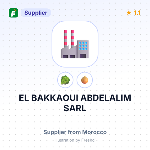 EL BAKKAOUI ABDELALIM SARL – summary card, no photo uploaded yet