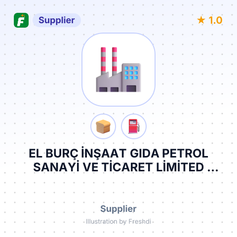 EL BURÇ İNŞAAT GIDA PETROL SANAYİ VE TİCARET LİMİTED ŞİRKETİ – summary card, no photo uploaded yet
