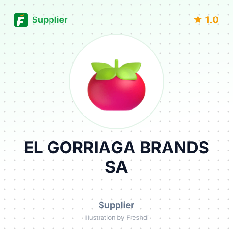 EL GORRIAGA BRANDS SA – summary card, no photo uploaded yet