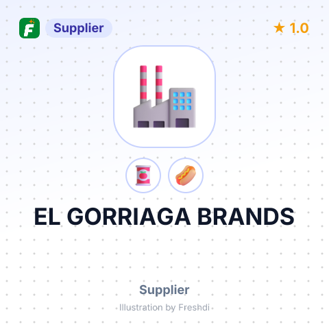 EL GORRIAGA BRANDS – summary card, no photo uploaded yet
