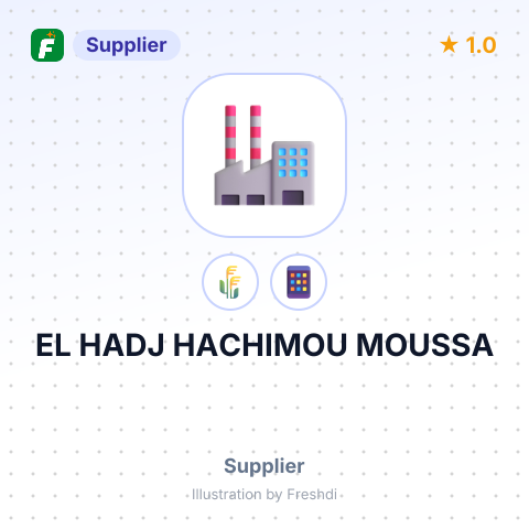 EL HADJ HACHIMOU MOUSSA – summary card, no photo uploaded yet