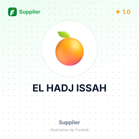 EL HADJ ISSAH – summary card, no photo uploaded yet
