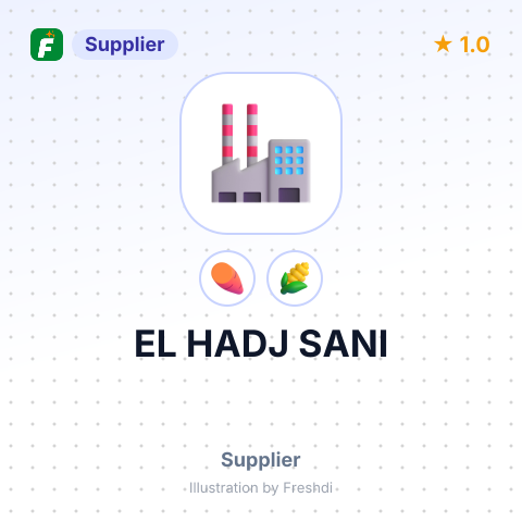 EL HADJ SANI – summary card, no photo uploaded yet