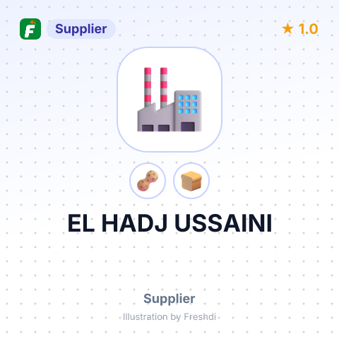 EL HADJ USSAINI – summary card, no photo uploaded yet