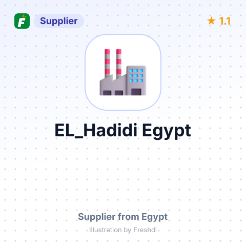 EL_Hadidi Egypt – summary card, no photo uploaded yet