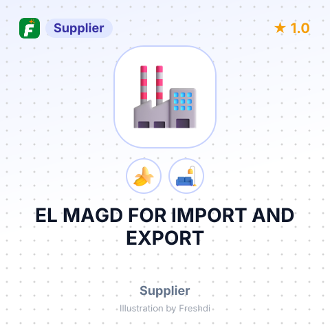 EL MAGD FOR IMPORT AND EXPORT – summary card, no photo uploaded yet