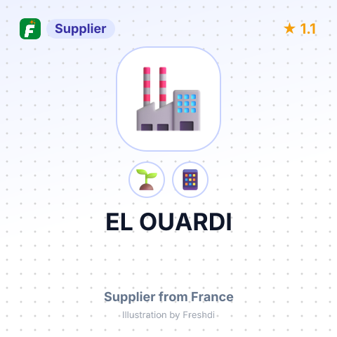 EL OUARDI – summary card, no photo uploaded yet