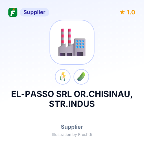 EL-PASSO SRL OR.CHISINAU, STR.INDUS – summary card, no photo uploaded yet
