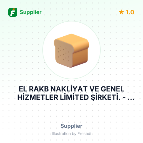 EL RAKB NAKLİYAT VE GENEL HİZMETLER LİMİTED ŞİRKETİ. – summary card, no photo uploaded yet