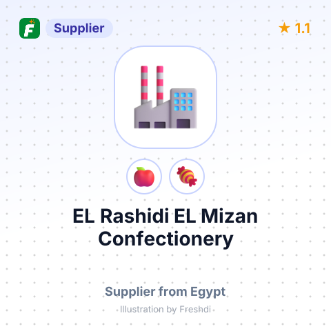 EL Rashidi EL Mizan Confectionery – summary card, no photo uploaded yet