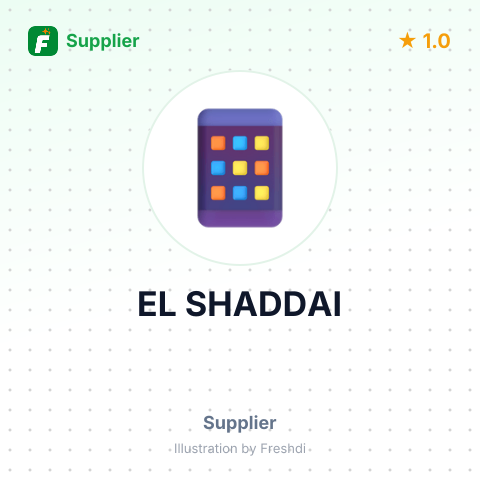 EL SHADDAI – summary card, no photo uploaded yet