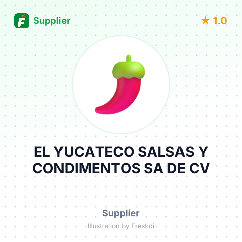 EL YUCATECO SALSAS Y CONDIMENTOS SA DE CV – summary card, no photo uploaded yet