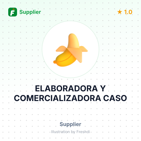 ELABORADORA Y COMERCIALIZADORA CASO – summary card, no photo uploaded yet