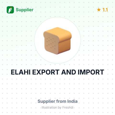 ELAHI EXPORT AND IMPORT – summary card, no photo uploaded yet