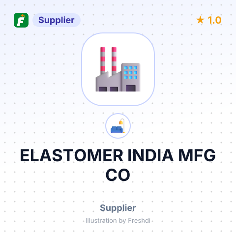ELASTOMER INDIA MFG CO – summary card, no photo uploaded yet