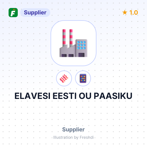 ELAVESI EESTI OU PAASIKU – summary card, no photo uploaded yet