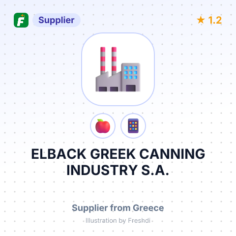ELBACK GREEK CANNING INDUSTRY S.A. – summary card, no photo uploaded yet