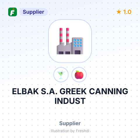 ELBAK S.A. GREEK CANNING INDUST – summary card, no photo uploaded yet