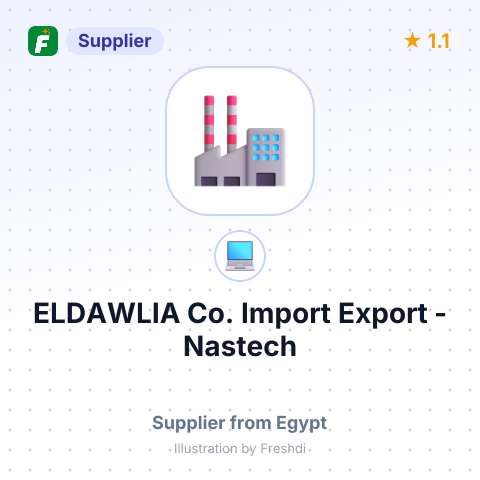ELDAWLIA Co. Import Export - Nastech – summary card, no photo uploaded yet