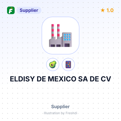 ELDISY DE MEXICO SA DE CV – summary card, no photo uploaded yet