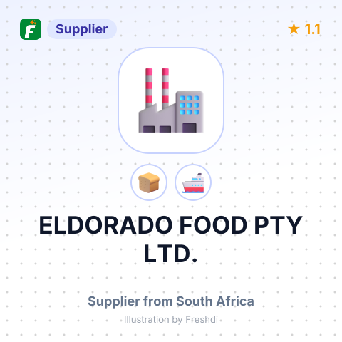 ELDORADO FOOD PTY LTD. – summary card, no photo uploaded yet