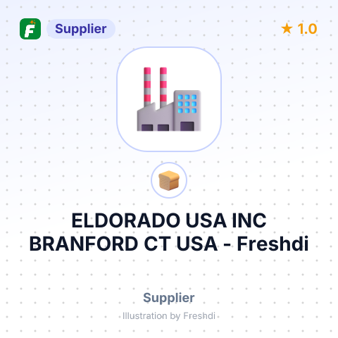 ELDORADO USA INC BRANFORD CT USA – summary card, no photo uploaded yet