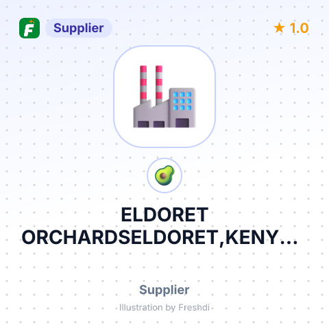 ELDORET ORCHARDSELDORET,KENYA – summary card, no photo uploaded yet