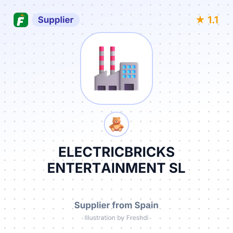 ELECTRICBRICKS ENTERTAINMENT SL – summary card, no photo uploaded yet