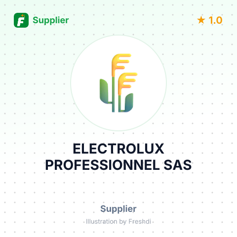 ELECTROLUX PROFESSIONNEL SAS – summary card, no photo uploaded yet