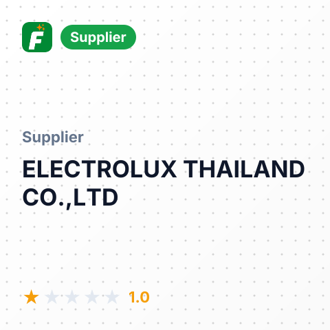 ELECTROLUX THAILAND CO.,LTD – summary card, no photo uploaded yet