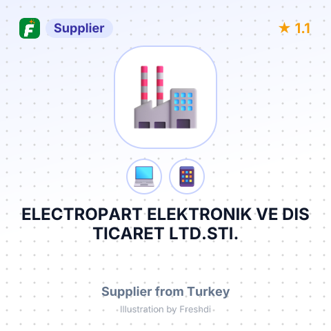 ELECTROPART ELEKTRONIK VE DIS TICARET LTD.STI. – summary card, no photo uploaded yet