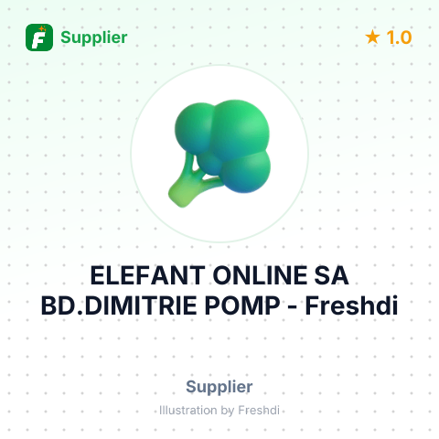 ELEFANT ONLINE SA BD.DIMITRIE POMP – summary card, no photo uploaded yet