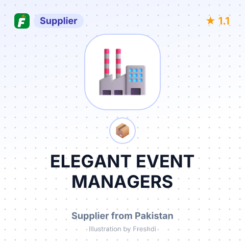 ELEGANT EVENT MANAGERS – summary card, no photo uploaded yet