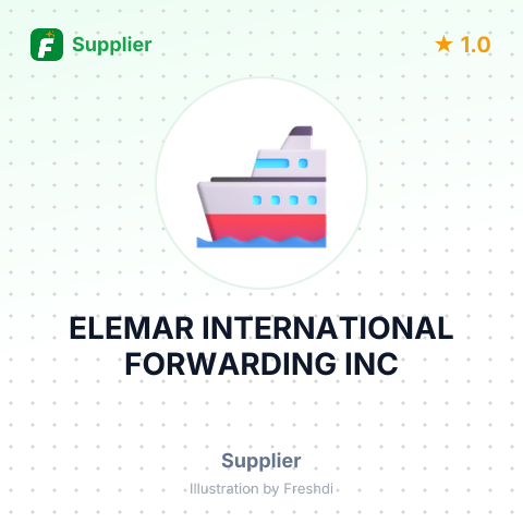 ELEMAR INTERNATIONAL FORWARDING INC – summary card, no photo uploaded yet
