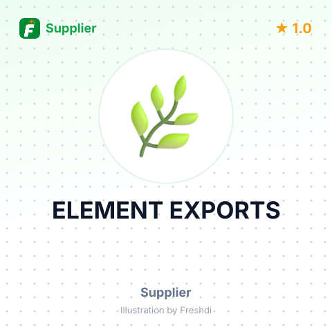 ELEMENT EXPORTS – summary card, no photo uploaded yet