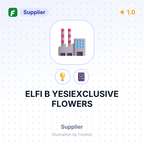 ELFI B YESIEXCLUSIVE FLOWERS – summary card, no photo uploaded yet