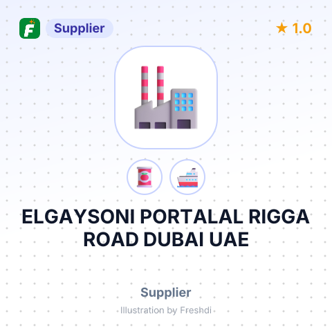 ELGAYSONI PORTALAL RIGGA ROAD DUBAI UAE – summary card, no photo uploaded yet