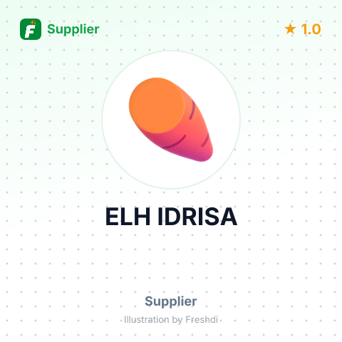 ELH IDRISA – summary card, no photo uploaded yet